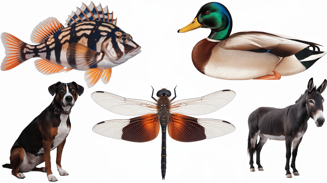 animals that start with d