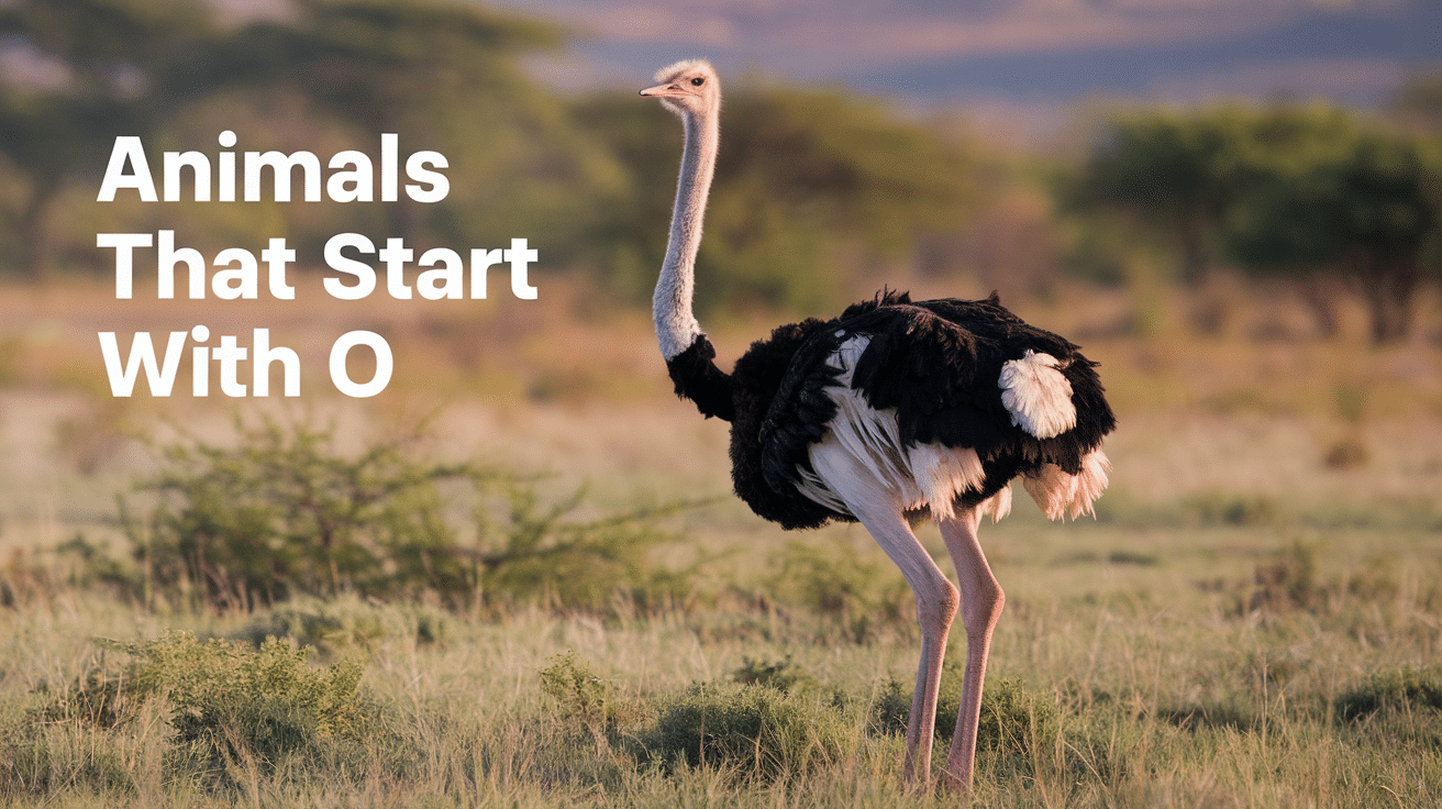 animals that start with o